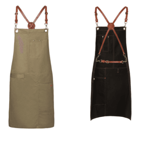 Twillförkläde Khaki (3-Pack)