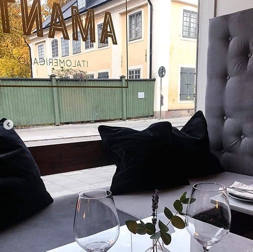 soffa till Amante bar