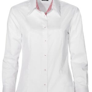 Ladies Shirt 00/64 Vit/Röd