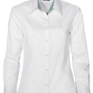 Ladies Shirt 00/53 Vit/Grön