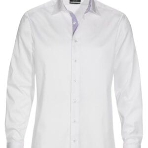 Men´s Shirt Classic Fit 00/87 Vit/Lila
