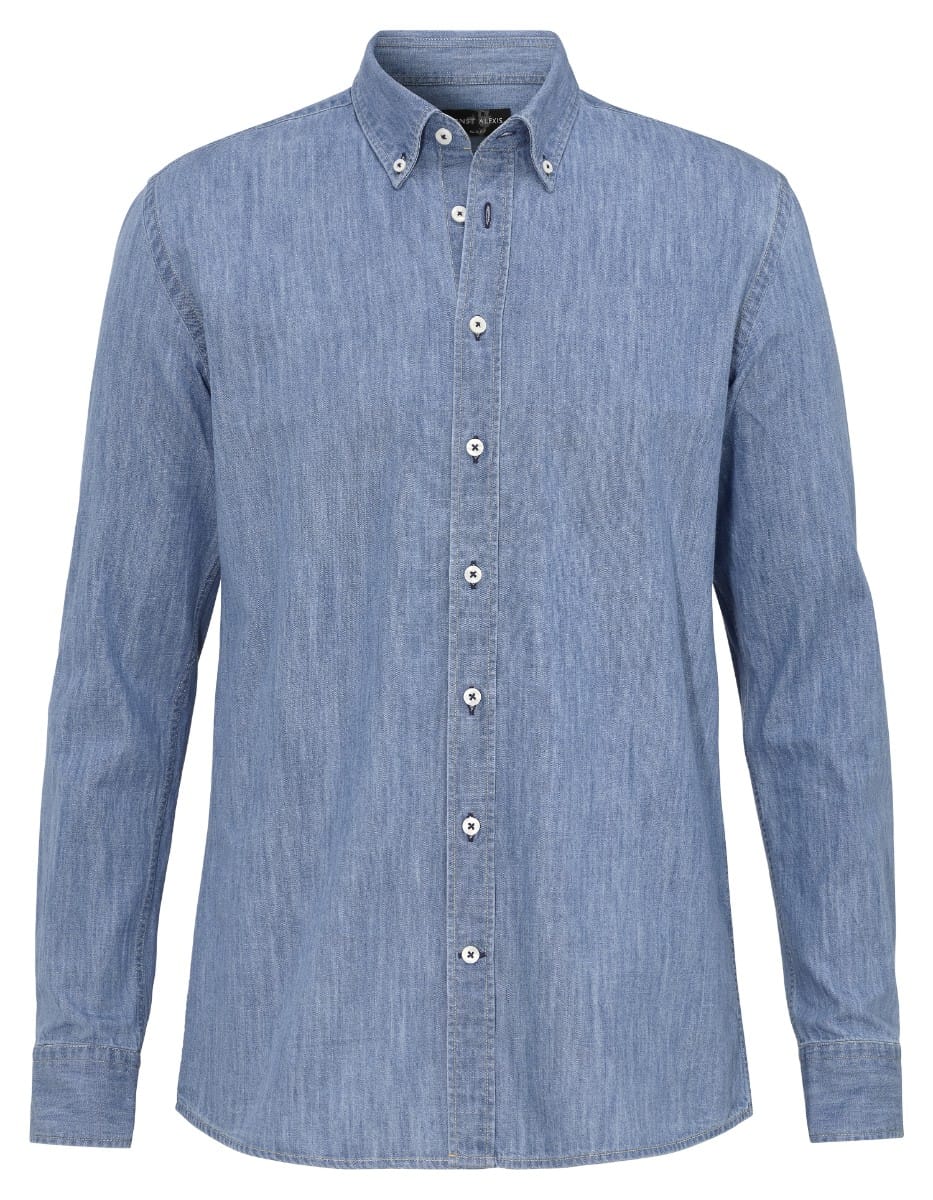 Men´s Shirt Slim Fit 20 Ultra ljusblå ( ej bröstficka )