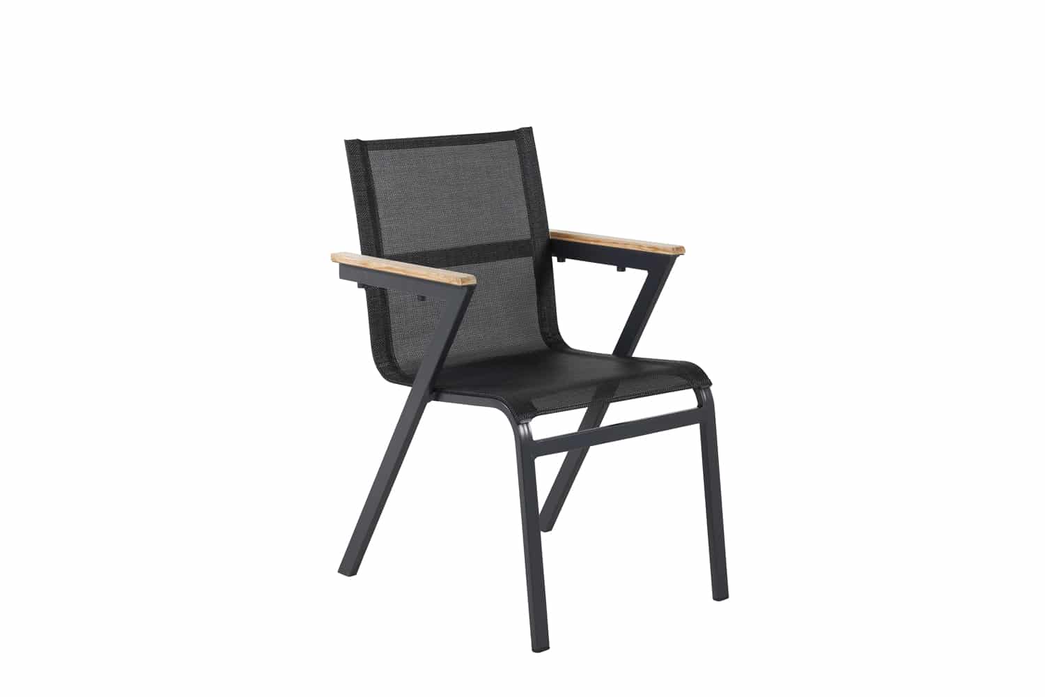 Mexico Chair - Black/Teak (2-pack)