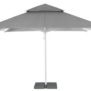 Parasoll 4x4m utan volang, II tak, telescopic