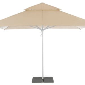 Parasoll 4x4m utan volang, II tak, telescopic
