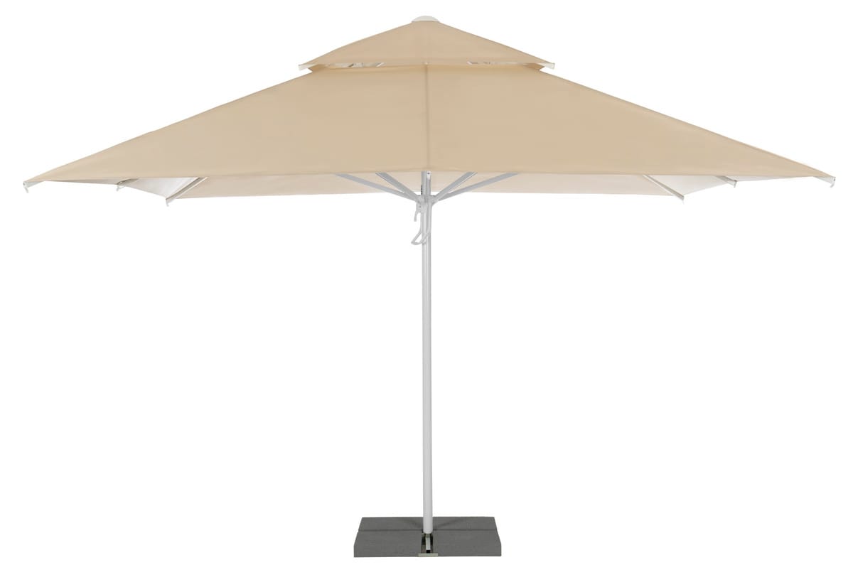 Parasoll 4x4m utan volang, II tak, telescopic