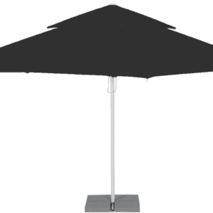 Parasoll 5x5m Strong II tak (Svart)