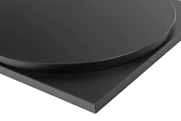 Bordsskiva Laminat 18 mm färg Vit Ø60 - Bild 2