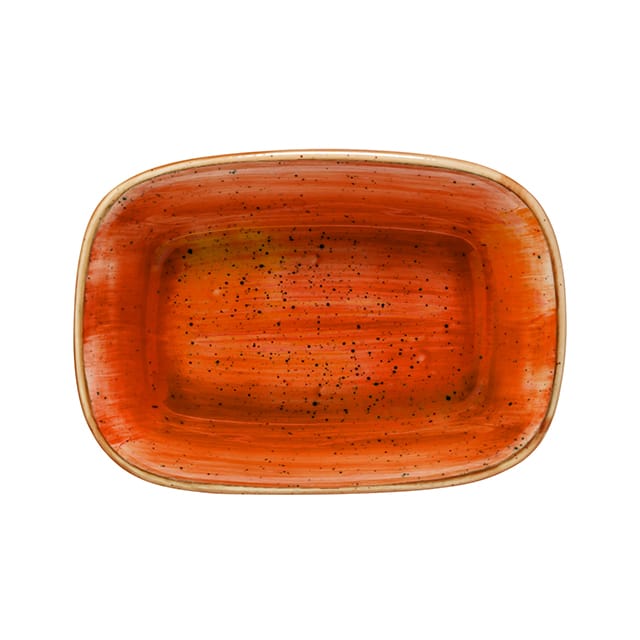 BONNA TERRACOTTA REKT.TALLRIK 17X11,5 CM