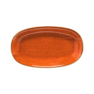 BONNA TERRACOTA OVAL TALLRIK 24 X 14CM