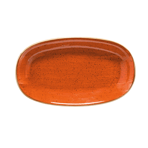 BONNA TERRACOTA TALLRIK OVAL 19X11CM