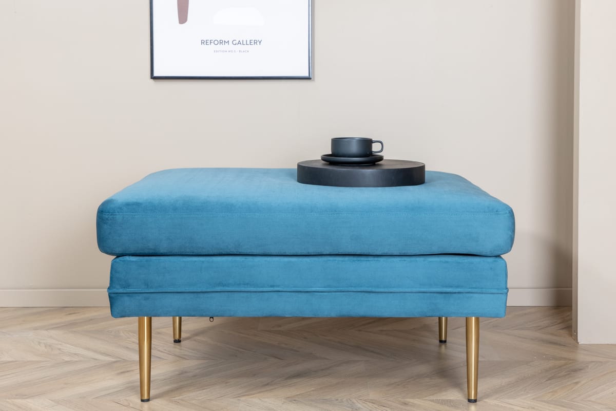 Boom Ottoman - Blue