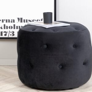 Benjamin Pouf - / Black Velvet