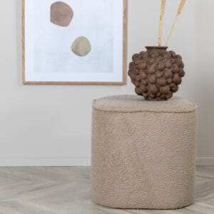 Piff Pouf - / Beige Teddy