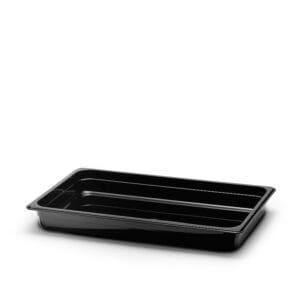 Polycarbonat kantin, Svart. (12-pack)