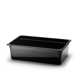 Polycarbonat kantin, Svart. (12-pack)