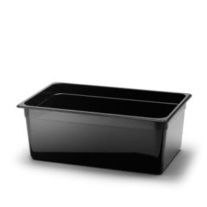 Polycarbonat kantin, Svart. (12-pack)