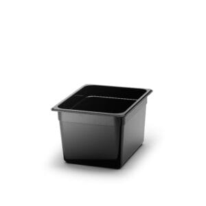 Polycarbonat kantin, Svart. (12-pack)