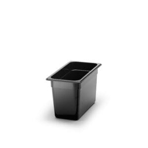 Polycarbonat kantin, Svart. (12-pack)