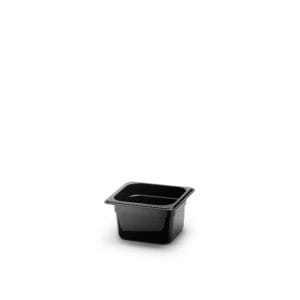 Polycarbonat kantin, Svart. (36-pack)