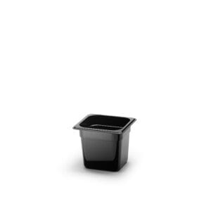 Polycarbonat kantin, Svart. (24-pack)