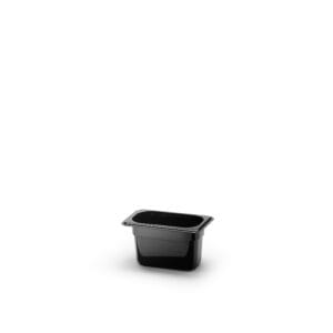 Polycarbonat kantin, Svart. (72-pack)