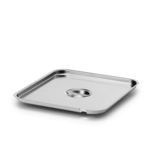 Lock med urtag för ösa, Gn 2/3 m htg (12-pack)