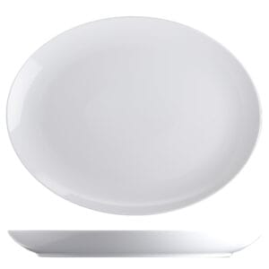 Basic Tallrik oval 32,5cm x 25,5cm