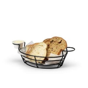 Ramekin porslin till korg 60ml. SVART