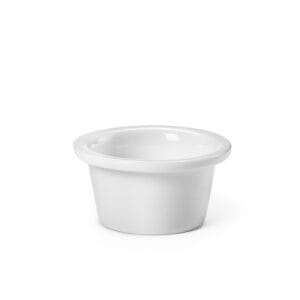 Ramekin porslin till korg 60ml. VIT
