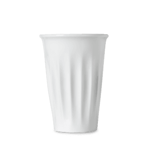 Ribbed kaffemugg 25cl