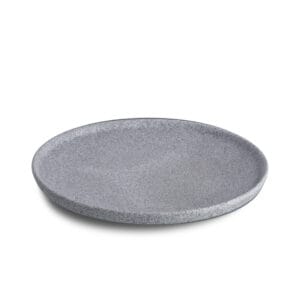 Tallrik flat D20cm. Grå