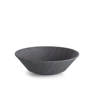 Skål D20cm. Grå/Svart