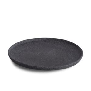 Tallrik flat D23cm. Svart