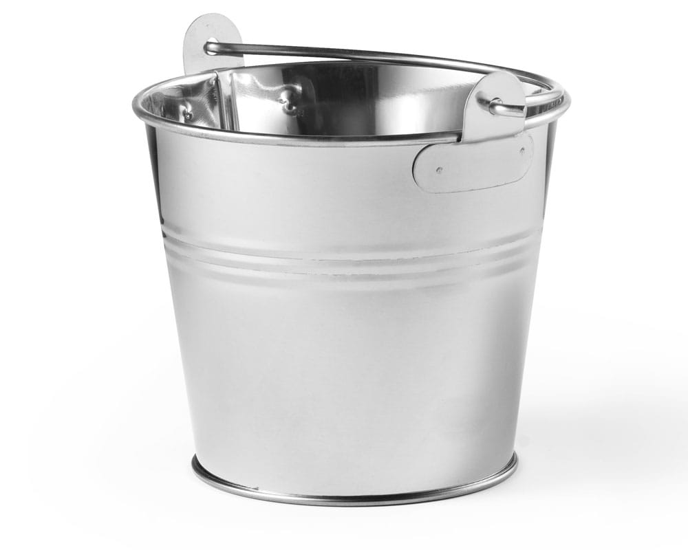 Mini hink i rostfri