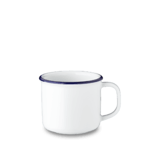 Retro Blå kant Kaffekopp 18cl