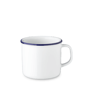 Retro Blå kant Kaffekopp 25cl