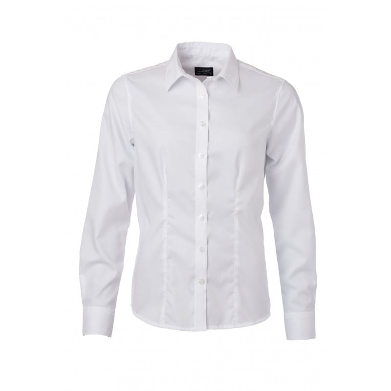 Ladies' Shirt Longsleeve Micro (DESSA SÄLJS MINIMUM 3ST)