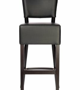 Barstol Madonna M Lyx wenge svart konstläder