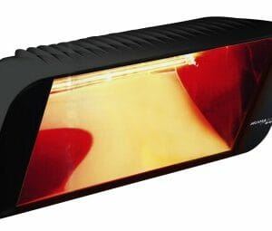 Infravärmare Heliosa 66, 1 x 2000 W -, svart