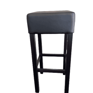 Barpall Pia wenge svart konstläder