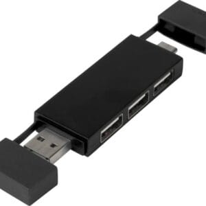 Mulan dubbel USB 2.0-hubb