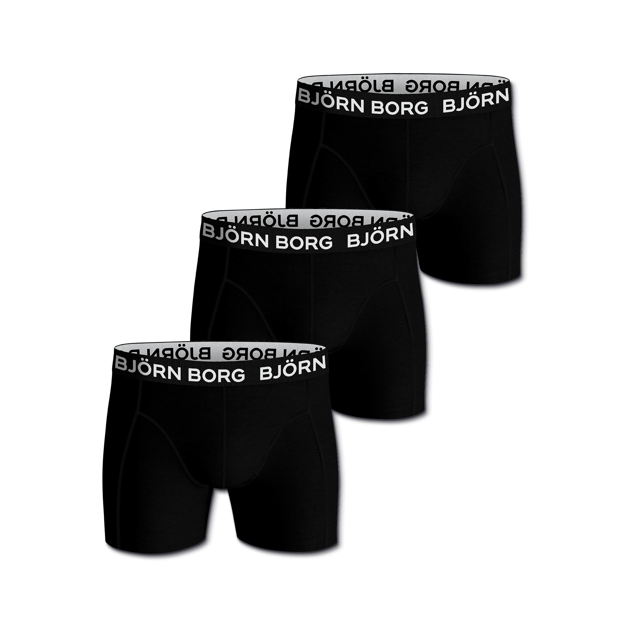 Boxer Solid 3-p Underwear