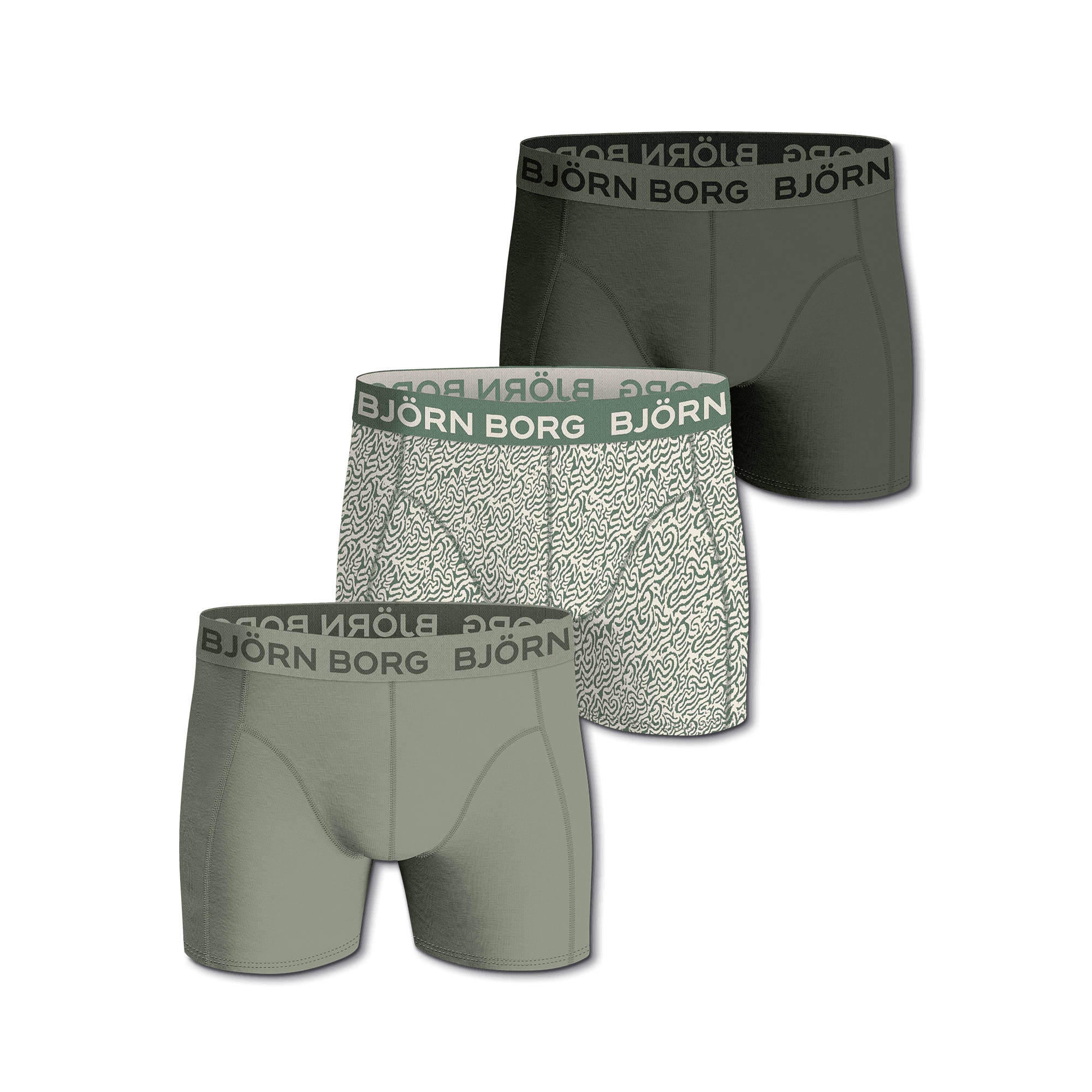 Boxer Multi 3-p Underwear