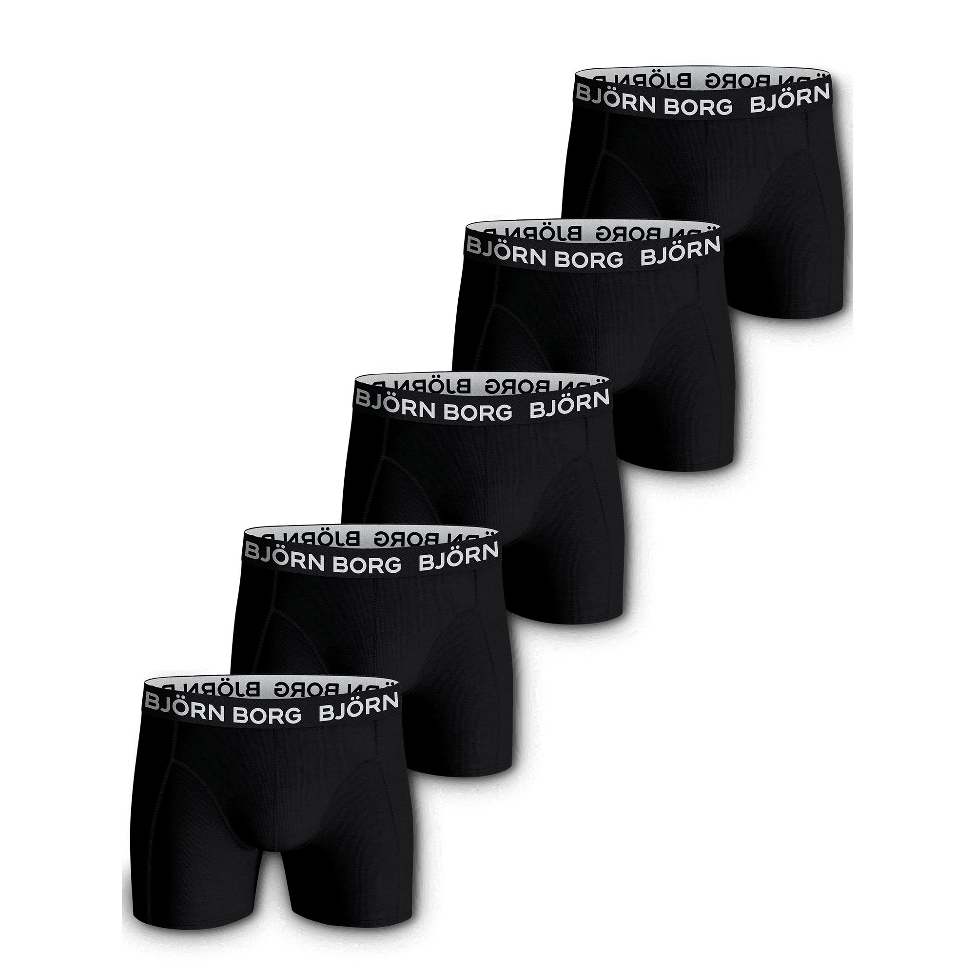 Boxer Solid 5-p Underwear