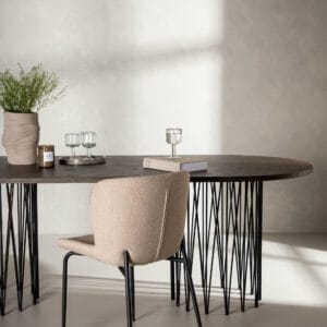 Stone oval Bord