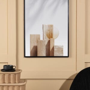 Wooden Blocks Poster