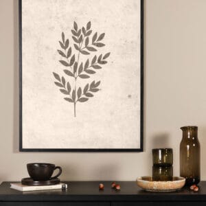 Spring leaf Poster