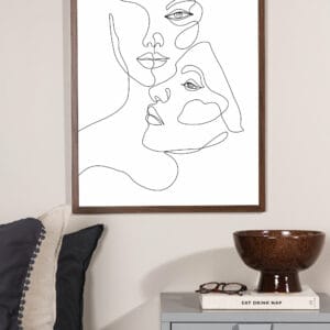 Faces Poster