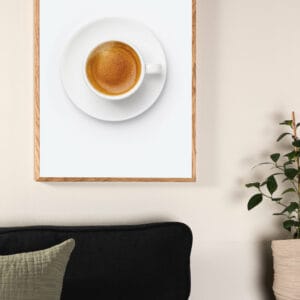 Skimmed coffee Poster